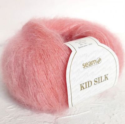 SEAM KID SILK 370; Состав: 72% кид мохер 28% шелк; 25г/210м